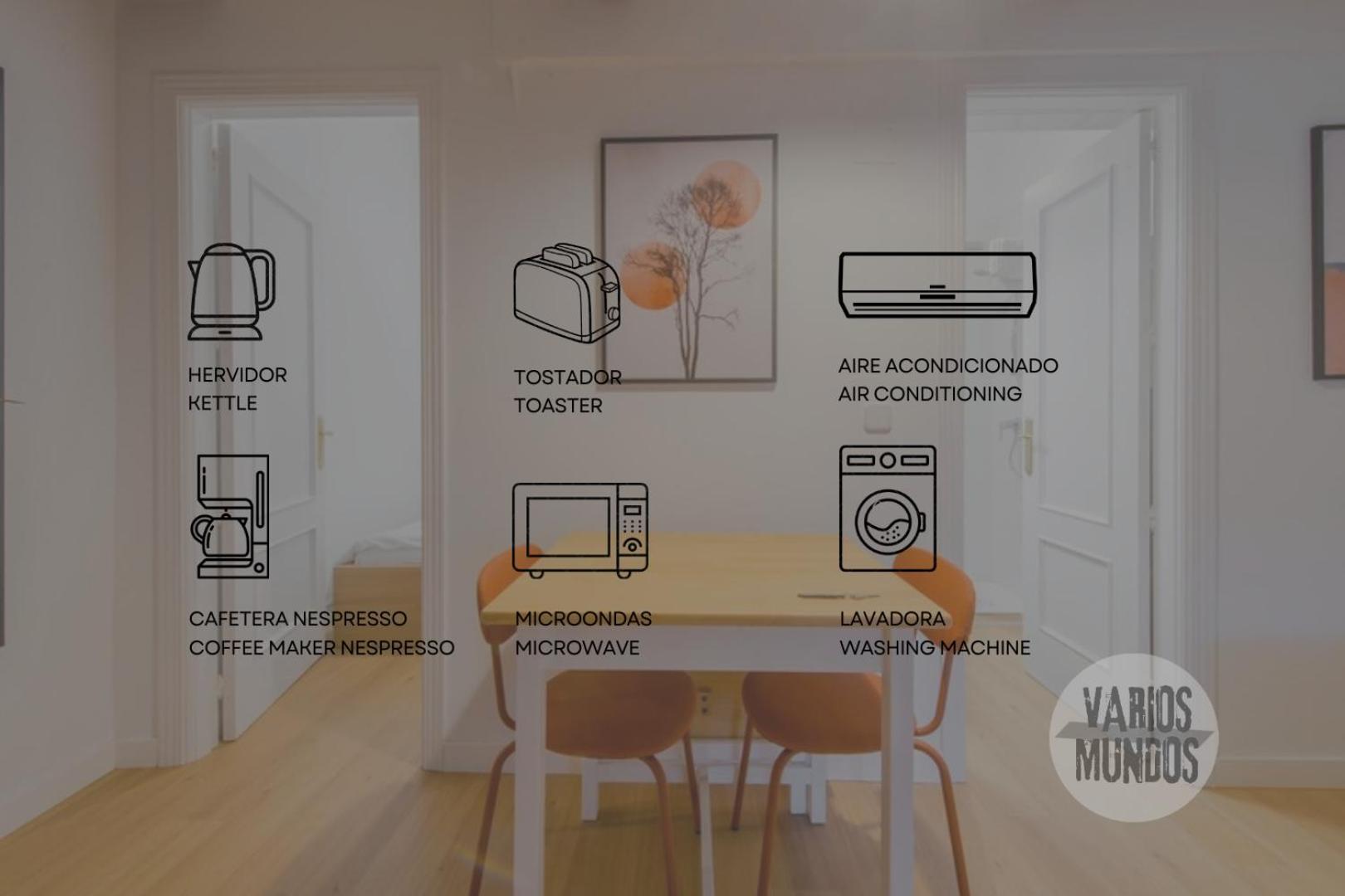 מדריד Fashion Design Loft En Calle Carretas-Sol Para 4Pax מראה חיצוני תמונה